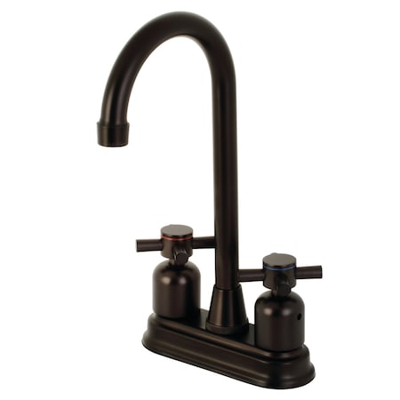 Kingston Brass KB8495DX Concord Bar Faucet, Oil Rubbed Bronze KB8495DX
